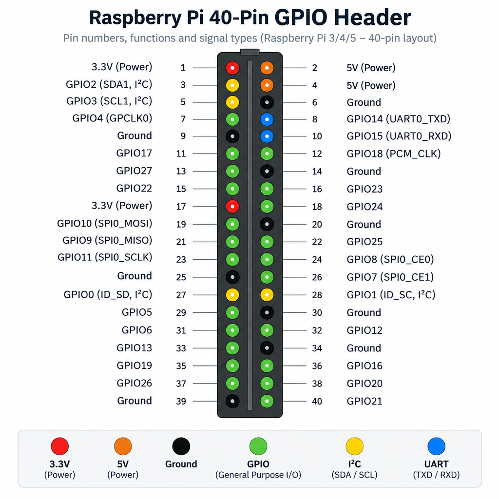 GPIO Pin Diagram