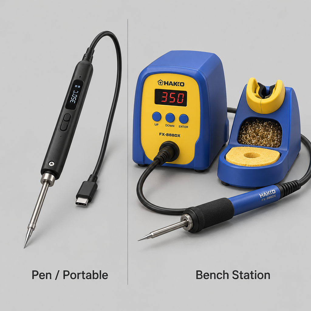 Pen Iron vs Bench Station