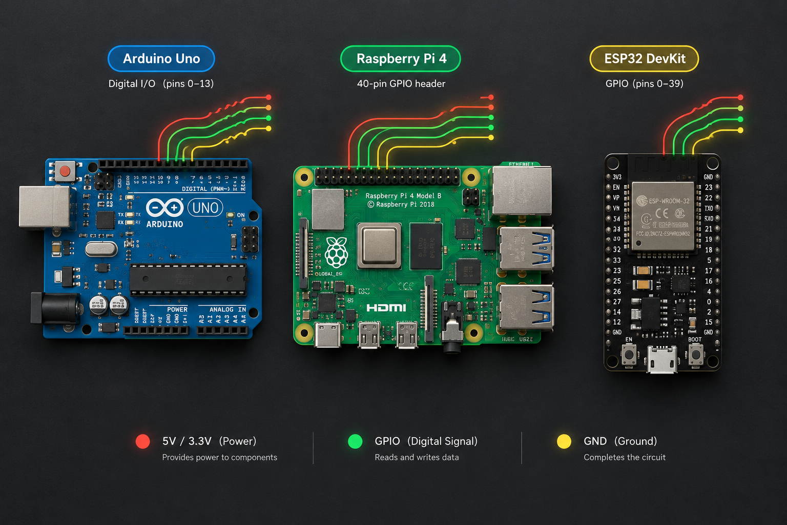 GPIO Hero – Three Boards
