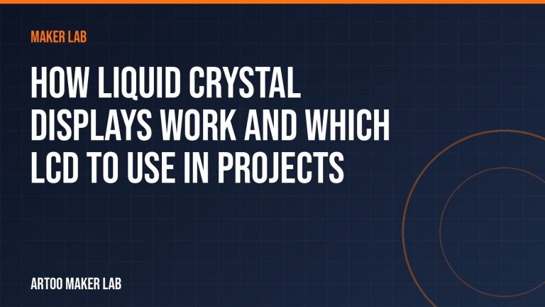 How Liquid Crystal Displays Work and Which LCD to Use in Projects
